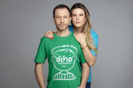 Tiago Leifert e Daiana Garbin realizam a 3ª edição da campanha “De Olho nos Olhinhos” em várias cidades de São Paulo