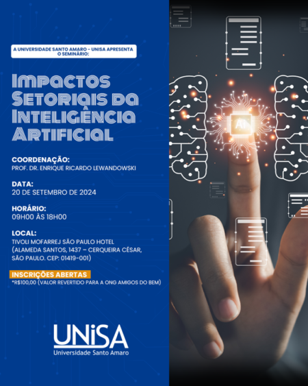 Unisa promove seminário sobre o impacto da Inteligência Artificial na atividade econômica